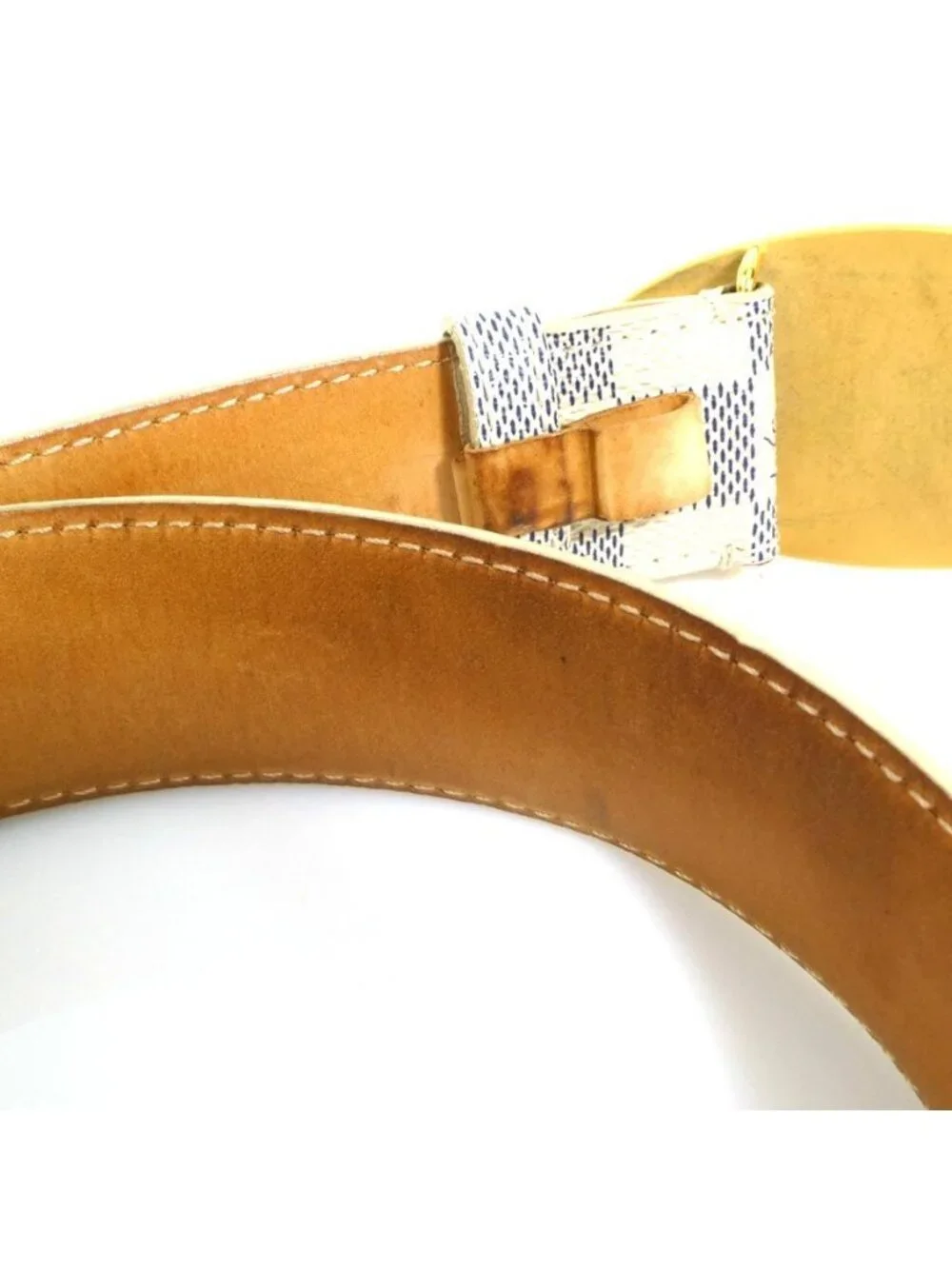 Louis Vuitton Belt Damier Azur Ceinture Voyage